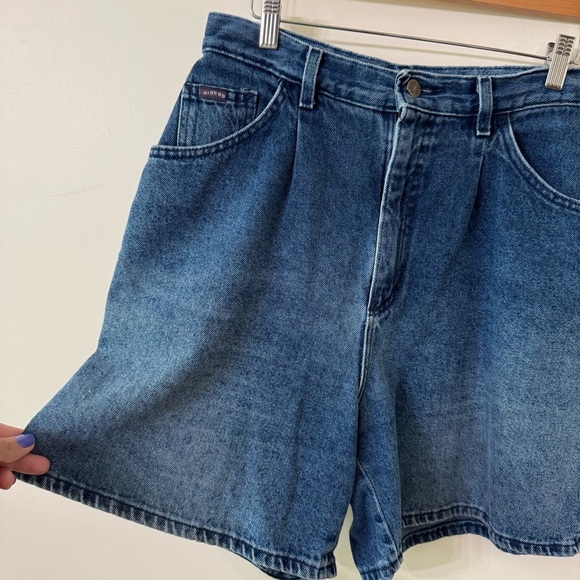 vintage RIDERS ombré denim shorts - Picture 3 of 7